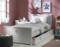 Habitat Stars Single Bed Frame With Drawer - White