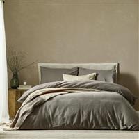 Yard Malton Cotton Stripe Mole Bedding Set - King size