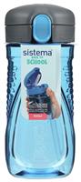 Sistema Hydrate Tritan Quick Flip Sipper Water Bottle -520ml