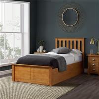 Birlea Phoenix Single End Lift Ottoman Bed - Oak
