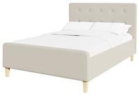 GFW Ashbourne Kingsize Side Lift Ottoman Bed - Natural