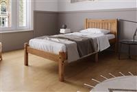Birlea Rio Single Bed Frame with Mattress - Pine