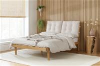 Birlea Ander Kingsize Wooden Bed Frame - Natural