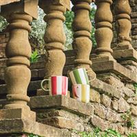 Habitat x Sanderson & National Trust Stripe Mugs 4pk