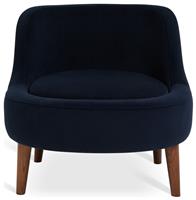 Habitat Beckett Fabric Armchair - Navy