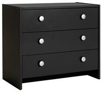 Argos Home Seville 3 Drawer Chest - Anthracite