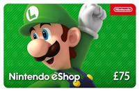 Nintendo eShop Card - 75 GBP Voucher