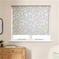 Argos Home Leaf Print Blackout Green Roller Blind - 90cm