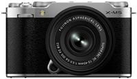 FujiFilm X-M5 XC1545MM Mirrorless Camera with Lens - Silver