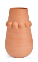 Habitat Large Beaded Terracotta Vase