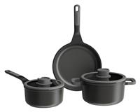 Berghoff Stone+ 3PC Cast Aluminium Recycled Cookware Set