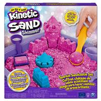 Kinetic Sand Shimmer Sparkle Sandcastle Set