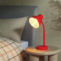 Argos Home Desk Lamp - Red