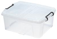 Strata 24 Litre Smart Storage Box - Clear