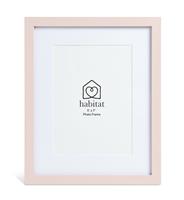 "Habitat 3 Pack Pink Wooden Picture Frames - 5x7"""