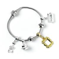 FRIENDS Silver Coloured Charm Bracelet