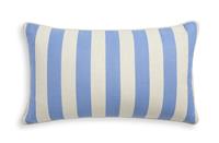 Habitat Striped Cushion - Blue - 30x50cm