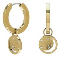 Olivia Burton Gold Plated Celestial Sun Hoop Earrings