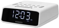 Roberts Ortus FM Clock Radio - White