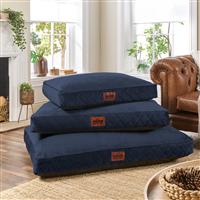 Paws For Slumber Luxury Navy Pet Bed-Extra Large