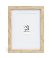"Habitat 3 Pack Oak Effect Wooden Picture Frames - 4x6"""