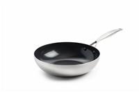 GreenPan Geneva 28cm Non Stick Stainless Steel Wok
