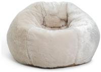 Kaikoo Ayrton Fur Bean Bag- Cream