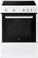 Bush B60SCWX 60cm Single Cavity Electric Cooker - White