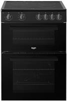 Bush B60TCBX 60cm Twin Electric Cooker - Black
