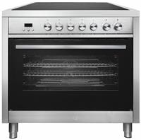 Bush BRCP90ESS 90cm Electric Range Cooker - Stainless Steel