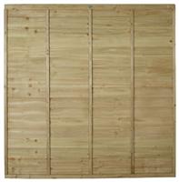 Forest 6ft Overlap Fence Panel - Pack of 4