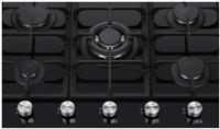 Bush B5BGHGG Electric Gas Hob - Black