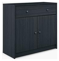 Argos Home Maine 2 Door 1 Drawer Sideboard - Black