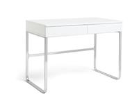 Habitat Sammy 2 Drawer Desk - White Gloss
