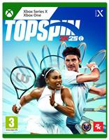 TopSpin 2K25 Xbox One and Series X Game