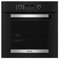 Miele H2465B Built In Single Electric Oven - Black