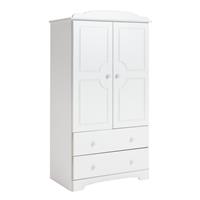 Argos Home Nordic 2 Door 2 Drawer Wardrobe - White