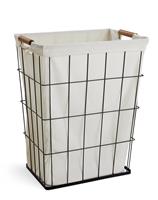 Habitat Industrial Laundry Basket - White