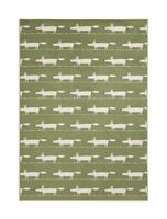 Habitat x Scion Mr Fox Printed Rug - 160 x 230cm - Green