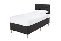 Argos Home Skandi 800 Pocket Single Divan - Charcoal