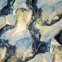 Arthouse Marble Design Blue and Gold Metallic Wallpaper