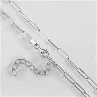 Revere Sterling Silver Paperlinks Chain 17.7 Inch