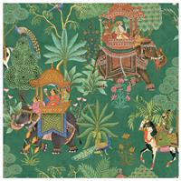 Esselle Home Emperors Garden Emerald Multi Wallpaper