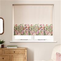Argos Home Floral Garden Blackout Cream Roller Blind - 180cm