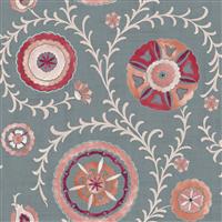 Esselle Home Nahlia Trail Blue Wallpaper