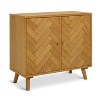 Habitat Afram 2 Door Sideboard - Oak