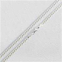 Revere Sterling Silver Curb Chain 24 Inch