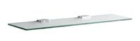 Argos Home Glass Bathroom Shelf - Chrome