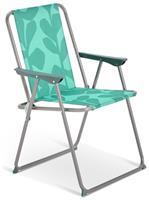 Habitat Folding Metal Garden Chair - Green