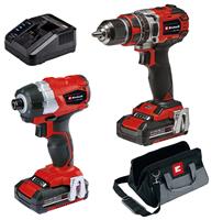 Einhell Cordless Impact Drill And Impact Driver Set - 18V